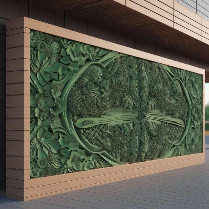 Patterns and decorations (Verde Station 1, PATTERN_2085) 3D models for cnc